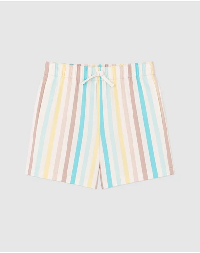Bebe by Minihaha - Alexi Stripe Shorts - Kids