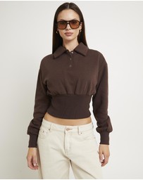 Subtitled - Tori Fleece Button Up