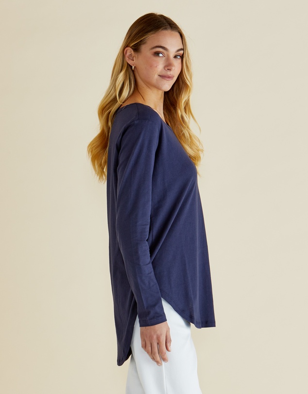 Betty Basics - Megan Long Sleeve Top