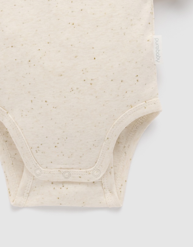 Purebaby - Appliqued Bodysuit-Kids-Babies