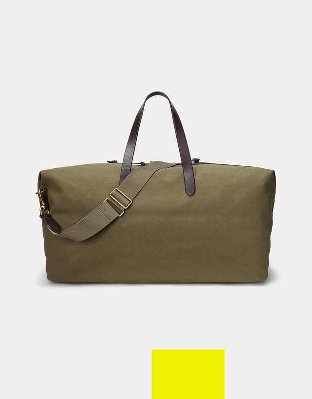 Polo Ralph Lauren - Leather-Trim Canvas Duffel