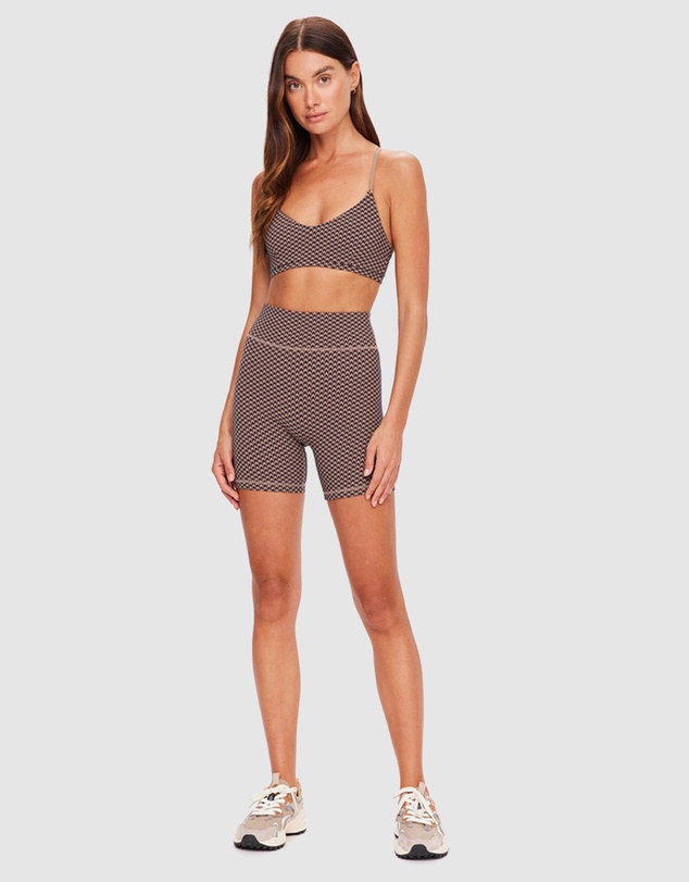 The Upside - Houndstooth 12cm Spin Shorts