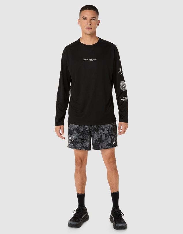 ASICS - Fujitrail All Over Print 5 Inch Short - Men's