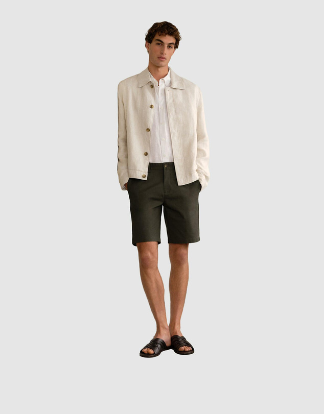 Trenery - Cotton Twill Chino Short