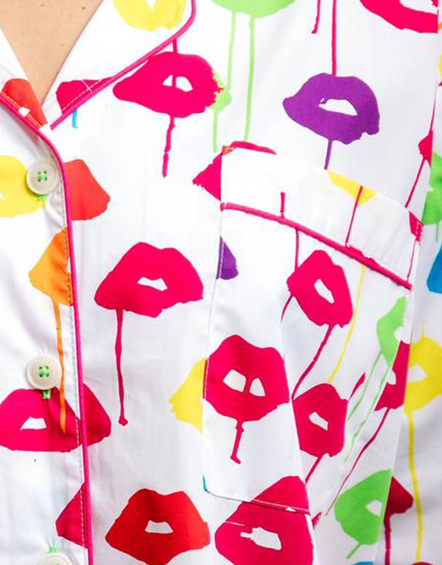 Sant And Abel - Women's Drawbertson Drippy Lips Night Shirt