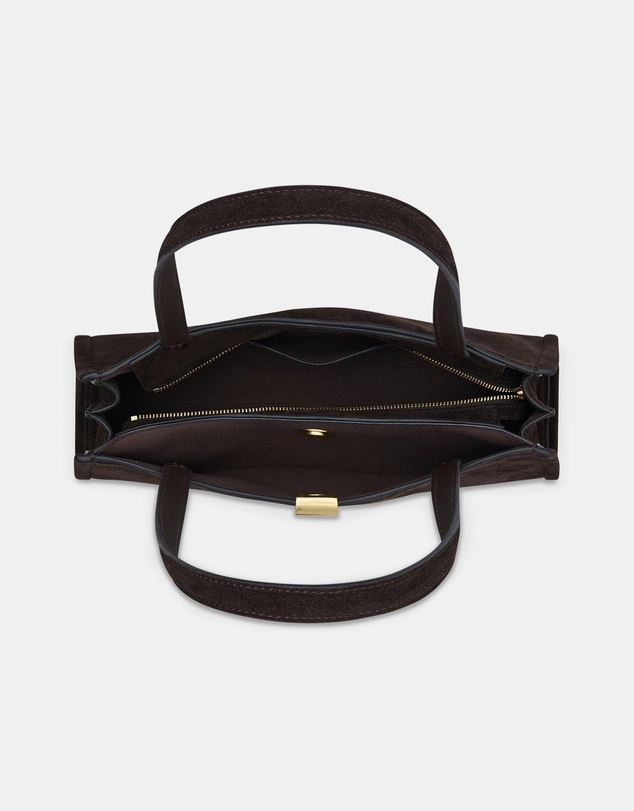 Oroton - Mille Baguette Suede Bag