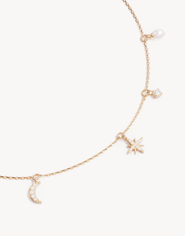 By Charlotte - Celestial Skies Charm Choker