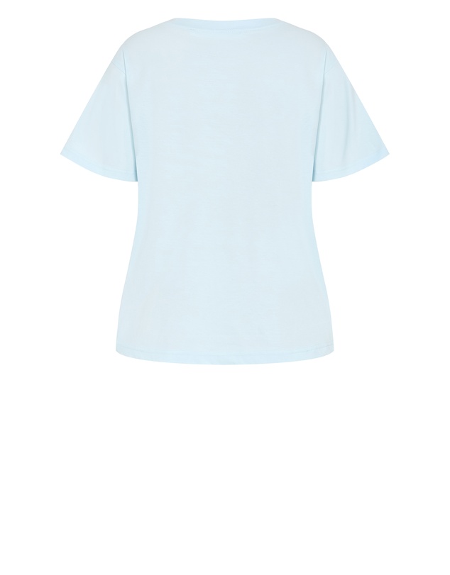 City Chic - Relaxed Crew Neck Tee