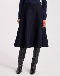 David Lawrence - Elvira Felted Wool Skirt