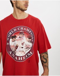 Vintage by The Real Deal - Pre Loved - Vintage MLB Anaheim World Champions Tee
