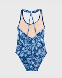 Aqua Blu Kids - Laurel Cross Back One Piece - Teens