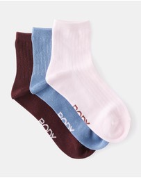 Cotton On Body Active - 3-Pack Body Mid Crew Socks