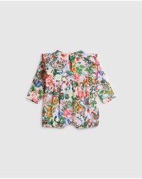 Alex & Ant - Carla Playsuit - Strawberry Pink