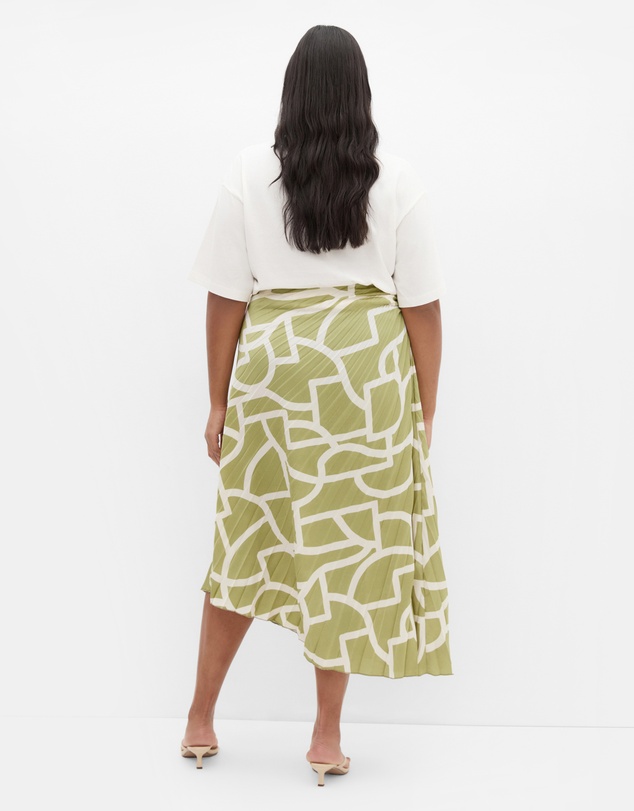 City Chic - Amaya Print Skirt