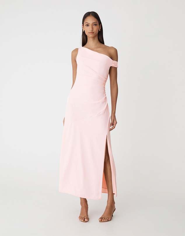 Forcast - Afina One Shoulder Twist Dress