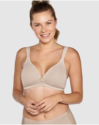 Naturana - Padded Wirefree Wide Strap T-Shirt Bra