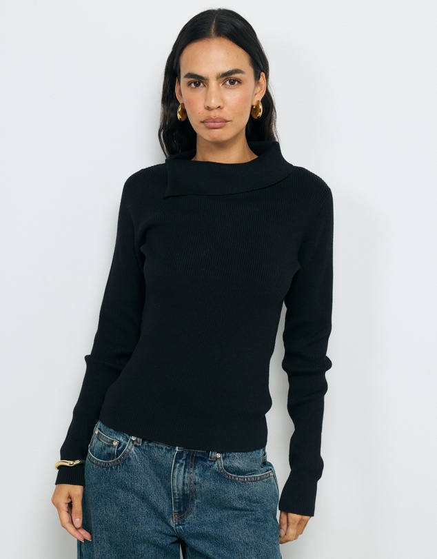 AERE - Yali Cotton Cashmere Blend Top