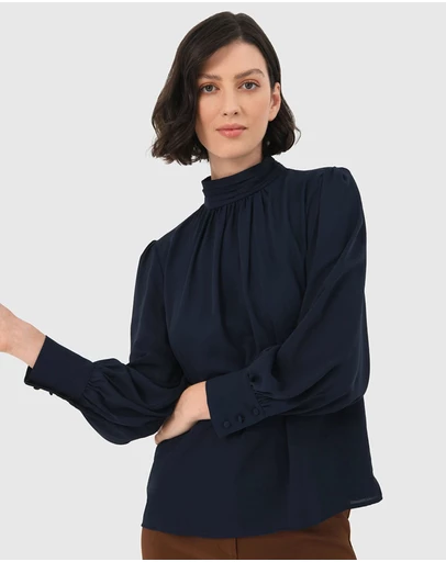 Forcast - Korra High Neck Blouse
