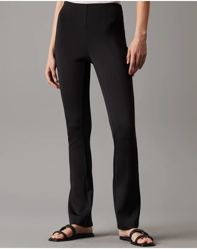 Calvin Klein - Slim Flared Knitted Pants