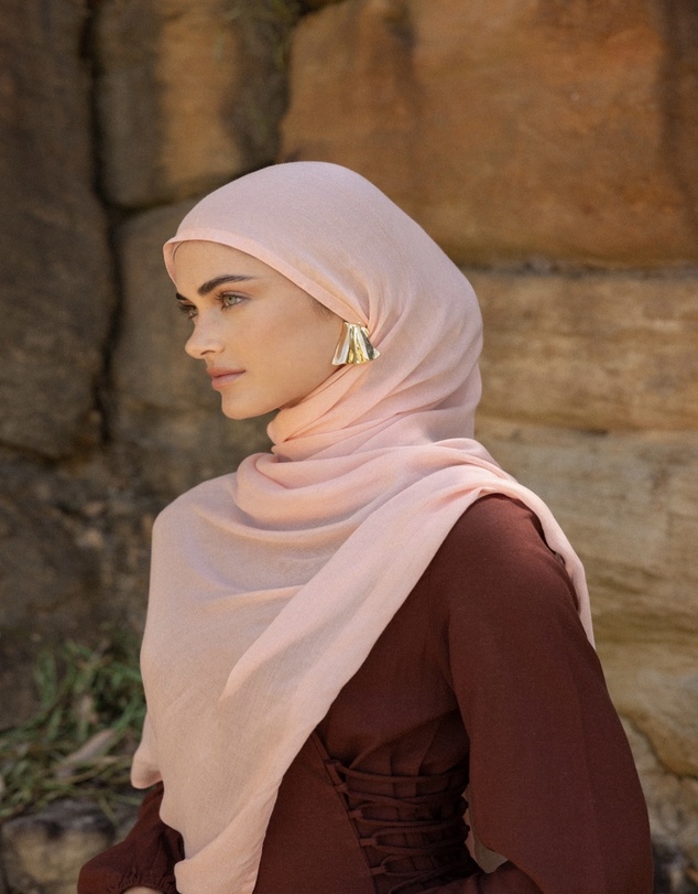 Mod Squad - Double Stitch Hijab- Fairy Floss