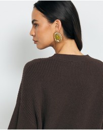 AERE - Cotton Cashmere Blend Relaxed Jumper