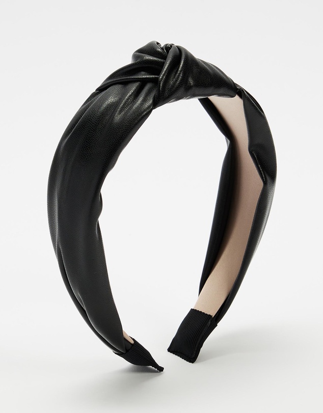 Mossée - Jessie Faux Leather Headband