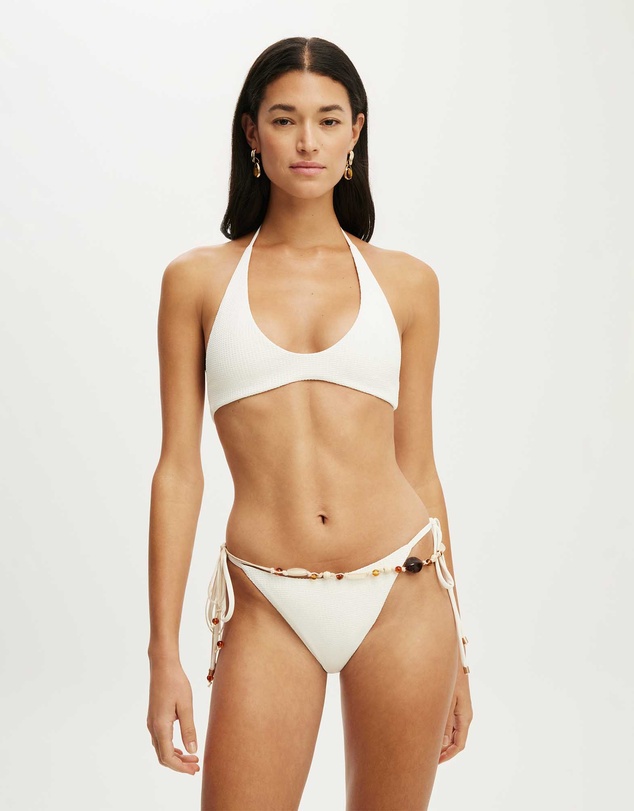 Cotton On Body - Scoop Neck Halter Bikini Top