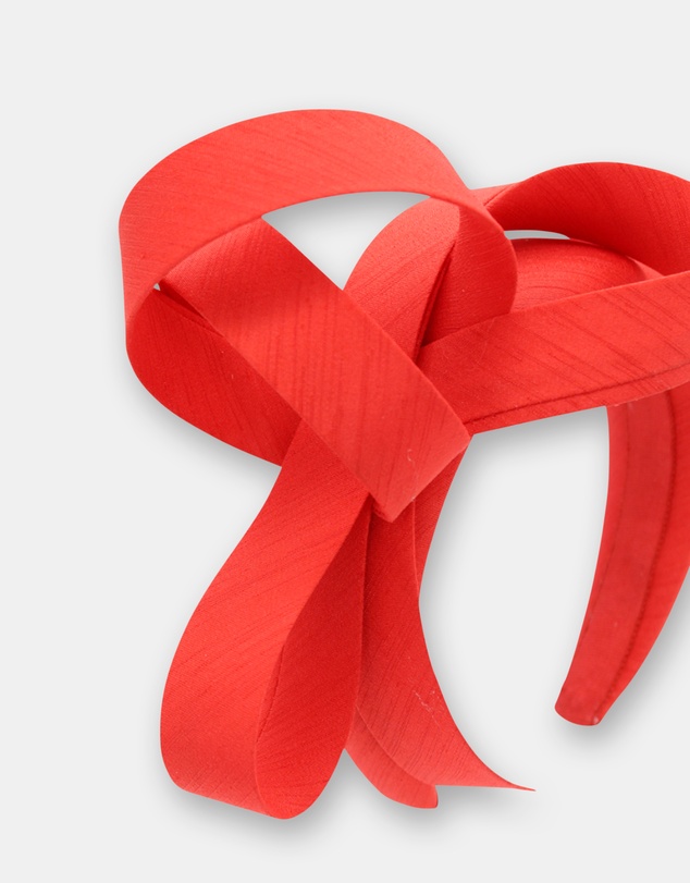 Morgan & Taylor - Mel Fascinator in Red