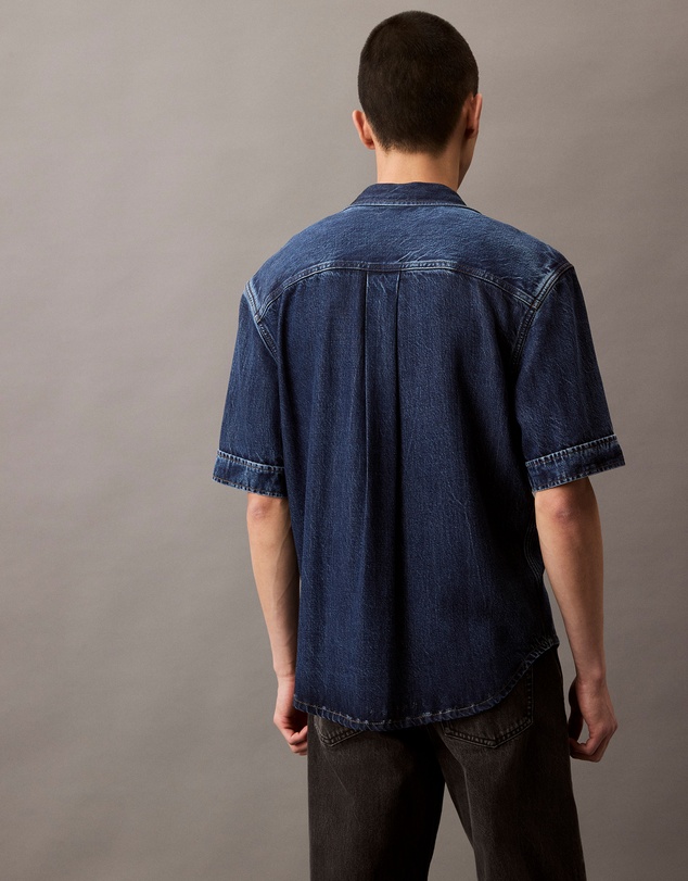 Calvin Klein Jeans - Denim Lyocell Short Sleeve Shirt