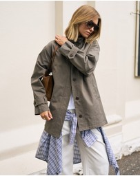 Ceres Life - Estelle Funnel Neck Jacket