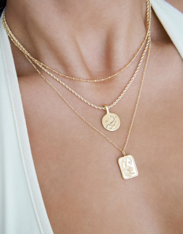 HOUSE OF SLANI - Gold Filled Rope Chain Necklace