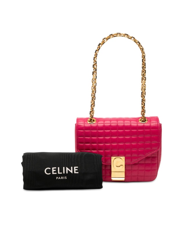 Pre-Loved by Azura Reborn - Pre-Loved Small Quilted Calfskin C Bag