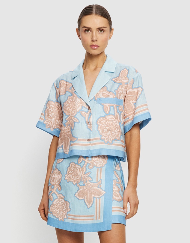 KIVARI - Coco Cropped Shirt