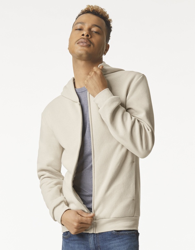 American Apparel - Adult ReFlex Full Zip Hoodie