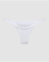 Vacay Swimwear - Rhodes Bottom White