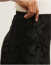 Atmos&Here - Evelise Burnout Midi Skirt