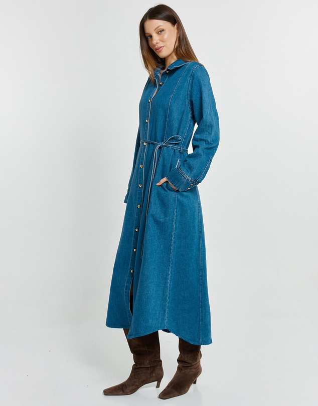 Betty Basics - Nico Denim Dress