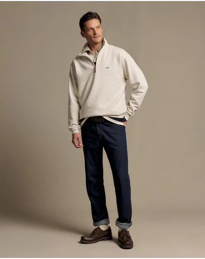 R.M.Williams - Mulyungarie Quarter Zip Sweatshirt