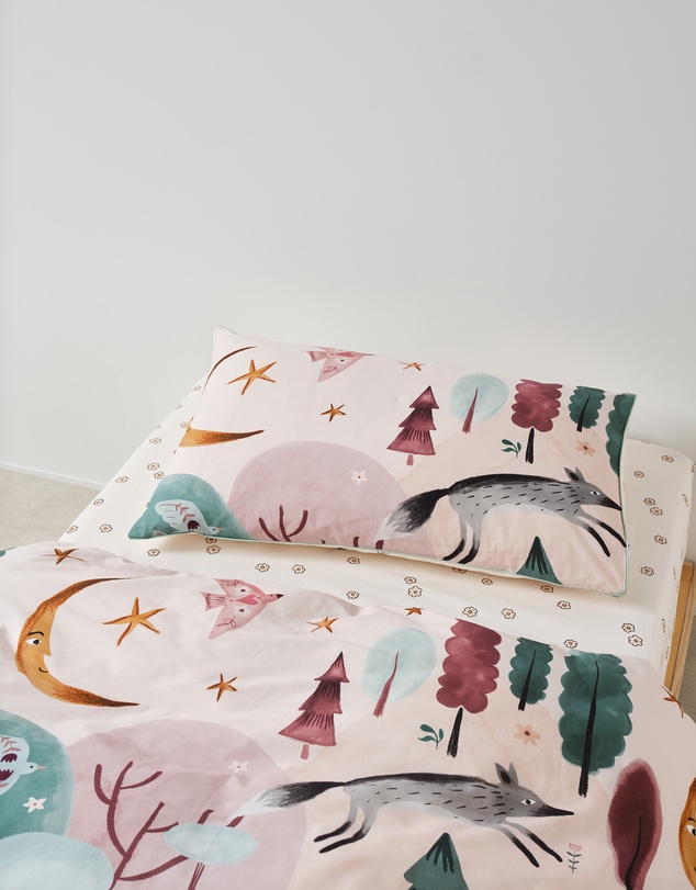 Linen House Kids - Folk Woodland Quilt Cover Set