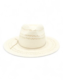 Morgan & Taylor - Debra Fedora in White