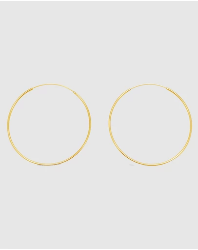 Ichu - Fine Gold Hoops