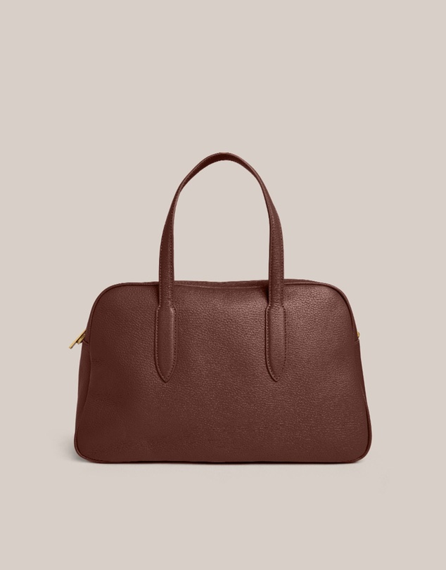 VESTIRSI - Vera Mahogany Medium Bowler Bag