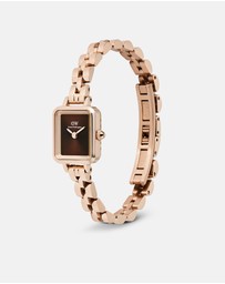 Daniel Wellington - Quadro Mini Arch 3-Link Amber Sunray RG