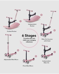 Micro Scooters - Micro Rock and Go Mini Deluxe LED Scooter