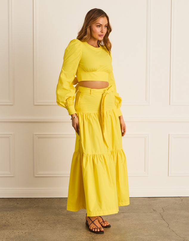 Heaven Australia - Citron Tia Maxi Skirt