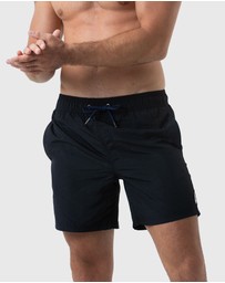 Coast Clothing - Black Swim Shorts