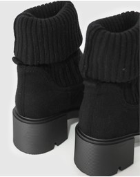 Belle & Bloom - Tokyo Lights Rib Sock Boot