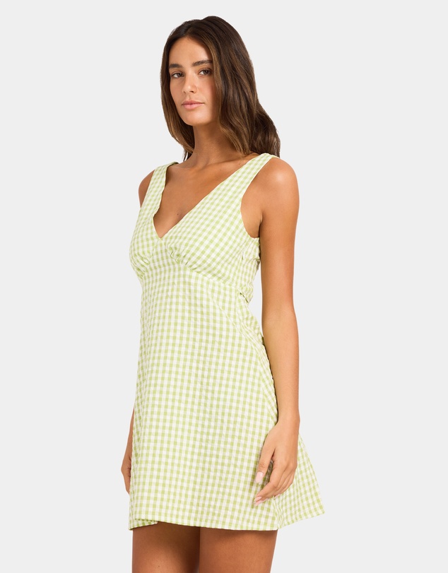 Roxy - Womens Charlie Check Mini Dress