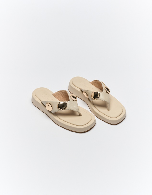 Goldie The Label - Boston Leather Slide