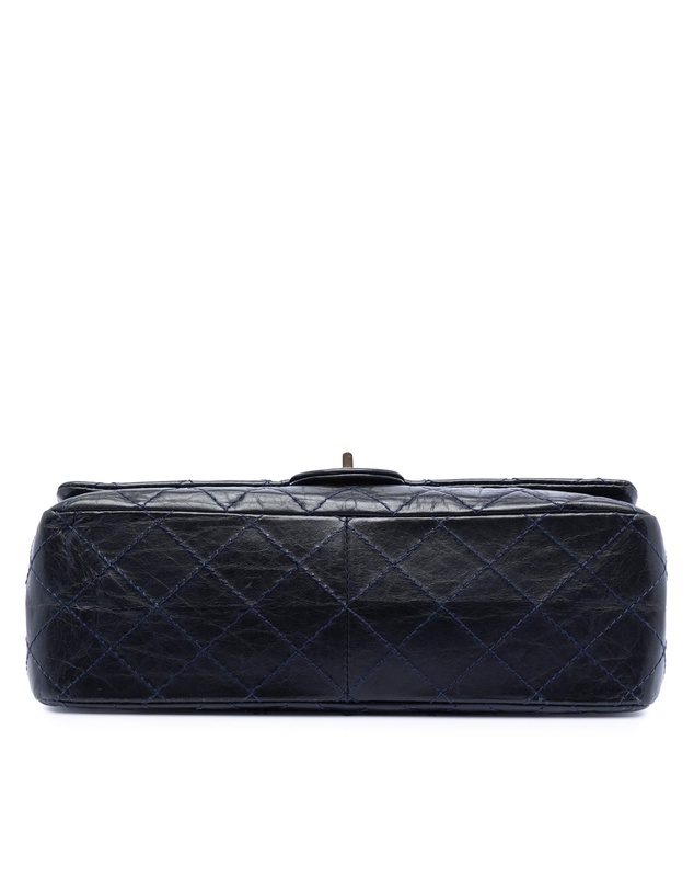 Pre-Loved by Azura Reborn - Pre-Loved Quilted Aged Calfskin Reissue 2.55 Double Flap 226